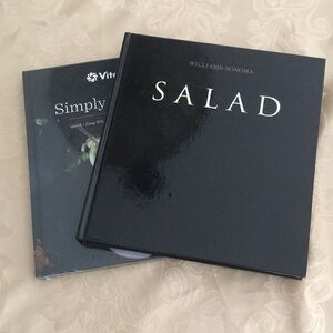 Williams Sonoma Salad & Vitamix Cookbooks